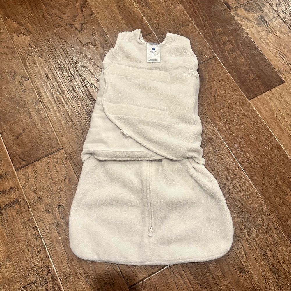 Halo Cream Fleece SleepSack Swaddle